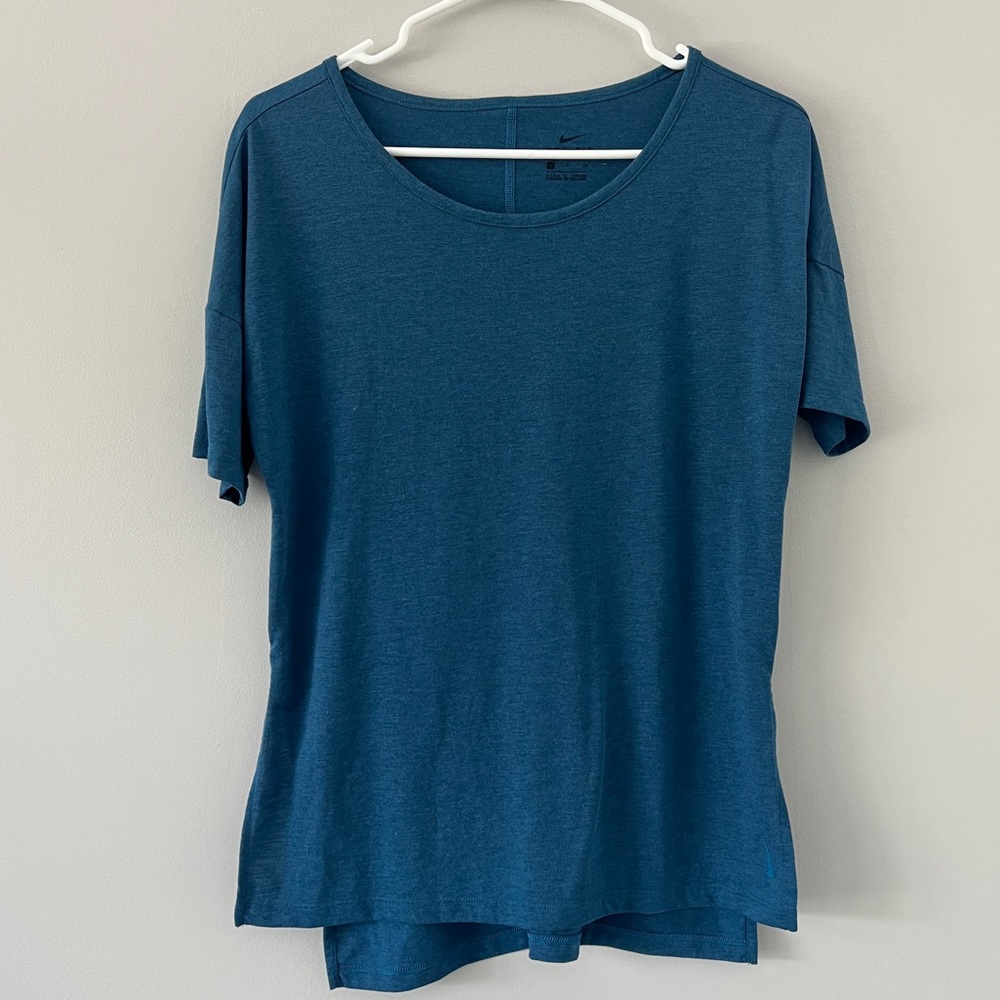 Nike Dri Fit Shirt Blue